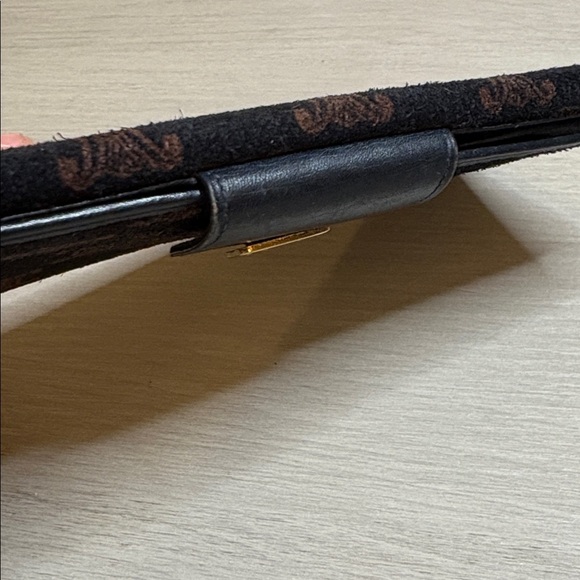 CELINE Macadam Triomphe Canvas & Leather Envelope Wallet – Vintage - Picture 15 of 16